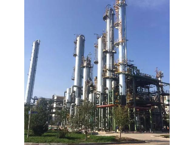 湖北盤錦瑞德化工有限公司—塔器竣工現(xiàn)場